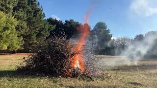 Burning branches Kyneton 15th June 2024 [upl. by Bobby]