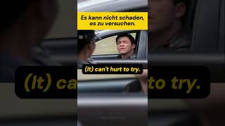 Es kann nicht schaden es zu versuchen  Englisch lernen englischlernen englisch [upl. by Volney226]