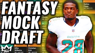 2024 Fantasy Football Mock Draft  12 Team  PPR Pick 2 [upl. by Jorgan]