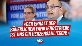 quotHeimat braucht Bauern  dafür steht die AfDquot  Bauernproteste  AfD im Bundestag [upl. by Lubet]