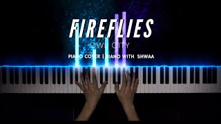 Fireflies  Owl City  Easy Piano Cover by Piano With Shwaa [upl. by Ayikal]