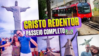 COMO É SUBIR ATÉ O CRISTO REDENTOR DE TREM 🚂 PASSEIO COMPLETO NO RIO DE JANEIRO 🏝️ QUANTO CUSTA 🛤️ [upl. by Aerdnek]