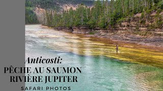 Anticosti pêche au saumon sur la rivière Jupiter [upl. by Elurd538]