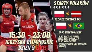 PARIS 2024 POLAND VS LATVIA BASKETBALL 3X3POLAND VS BRAZIL VOLLEYBALL [upl. by Bihas932]