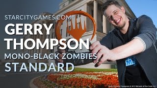 Standard MonoBlack Zombies with Gerry Thompson  Deck Tech [upl. by Rysler]