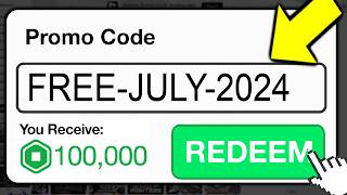 This SECRET Promo Code Gives FREE ROBUX Roblox August 2024 [upl. by Zielsdorf]