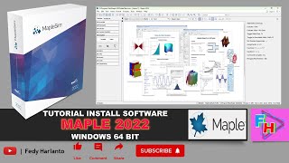 Tutorial Instal Software Maple 2022  Windows 64 Bit [upl. by Utica]