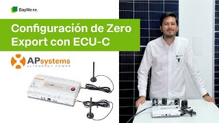 Configuración de Zero Export con la ECUC de APsystems [upl. by Nilahs]