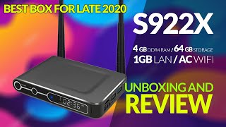 S922X Hexacore Android TVBOX  Unboxing And Review [upl. by Finny806]