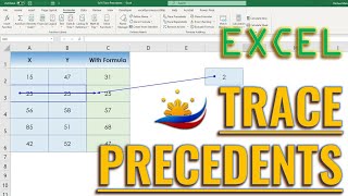 Excel How to Use Trace Precedents [upl. by Etteroma]