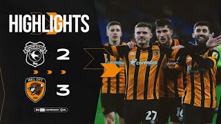 Cardiff City 23 Hull City  Highlights  Sky Bet Championship [upl. by Lorien]