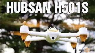 Hubsan H501S X4 FPV Drone Review English Part 2 [upl. by Nylannej964]