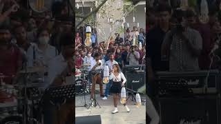 hana shafa mal onchilla live performance 😍🎤🥁 [upl. by Anwahsak553]