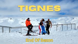 Skiing in May  Tignes  Val dlsere  End of sezon [upl. by Mcnamee]