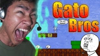 Gato Bros Syobon Action en español por fernanfloo [upl. by Stern117]