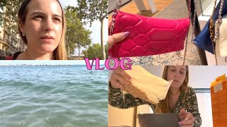 VLOG Les hablo mientras me hago el DESAYUNO miro carteras de ZADIG y voy a la PLAYA [upl. by Barnum]