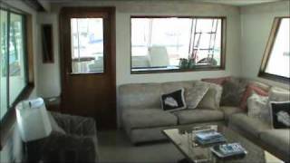 EP 63 Hatteras 53 Low Profile Motor Yacht 1974 [upl. by Jillene]