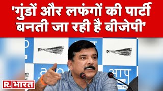 Tajinder Bagga Case जो हिंसा फैला रहा है BJP उसके साथ है ये दंगों वाली पार्टी है Sanjay Singh [upl. by Leachim]