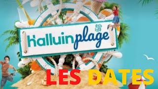 HALLUIN PLAGE 2022 LES DATES [upl. by Aivirt]