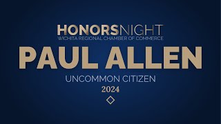 Honors Night 2024  Paul Allen  Uncommon Citizen [upl. by Eddana]