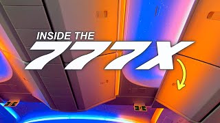 Exclusive Step Inside the NEW 777X Cabin [upl. by Llovera]