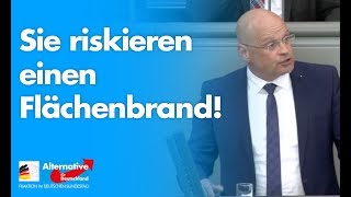 G7 quotSie riskieren einen Flächenbrandquot  Enrico Komning  AfDFraktion im Bundestag [upl. by Coplin]