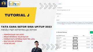 Cara Rekam Referensi Wajib Bayar Migrasi Data dan Membuat Billing Setoran Sisa UPTUP di MPN G3 [upl. by Sokcin]