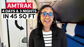 4 Days 3 Nights On Amtrak 2700 Miles Across The USA By Train [upl. by Forster]