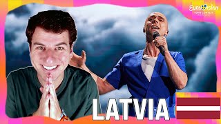 REACTION to LATVIA 🇱🇻 EUROVISION 2024  Dons  Hollow [upl. by Euqcaj]