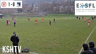 Peebles Rovers vs Kennoway Star Hearts EoS Second Division Round 16 of 30 [upl. by Ruthe]