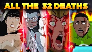 All 32 Deaths In Justice League Dark Apokolips War [upl. by Damita464]