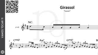 Girassol ♪ Ivyson  Partitura [upl. by Nytsua]