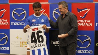 That is absolutely unbelievable Club great on debutants journey to the AFL [upl. by Leveridge]