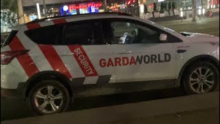 Gardaworld security blocking bus stop in a no parking zone downtown [upl. by Mahseh]