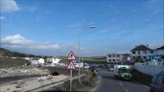 Mawgan Porth Drive Through Dash Cam Video Cornwall 12th July 2017 [upl. by Rogers770]