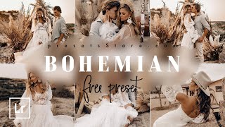 BOHEMIAN Lightroom Presets — Vicky Baumann Inspired  Tutorial  DNG  Beige Tone [upl. by Auohp]