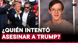 Donald Trump ¿Quién era Thomas Matthew Crooks el joven que intentó asesinar al expresidente [upl. by Relyk403]