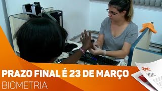 Biometria Prazo final é 23 de março  TV SOROCABASBT [upl. by Dyl]