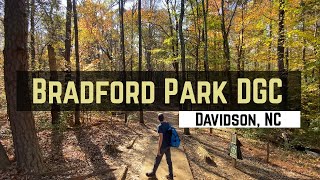 Bradford Park Disc Golf Round [upl. by Dorrie169]