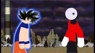 Goku Vs Jiren Stick Fight [upl. by Ginnifer]