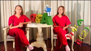 ጥያቄ እና መልስ ከመንትዮቹ ዶክተሮች ጋር Question and Answer with Twin Doctors ክፍል ፪ 2 [upl. by Sharleen]