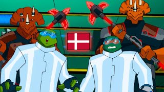 Ninja Turtles Tidsrejsen Dansk 🇩🇰 Sæson 6 Afsnit 18 💊 Svipturen  Mutant Melee [upl. by Gelasias]