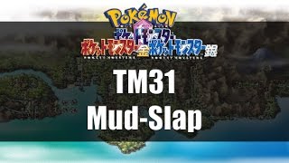 Pokemon Gold Silver amp Crystal  Where to get TM31 MudSlap [upl. by Codd]