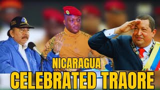 Ibrahim Traore Celebrated as a Global Hero in Nicaragua  Voice of Africa [upl. by Wellington]