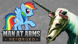 Deadly Pony Chamfron My Little Pony Friendship Is Magic  MAN AT ARMS REFORGED [upl. by Goltz]