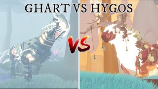 Hygos Vs Ghartokus Duel Creatures of sonaria ft LouverLake [upl. by Rae518]