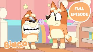 Double Bingo 🧡 🧡  Mini Bluey Full Episode  Bingo  Official Channel [upl. by Georgeanne741]