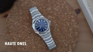 Cant afford a Patek Philippe NAUTILUS I try to build the Nautilida from SEIKO 5 parts [upl. by Imik]