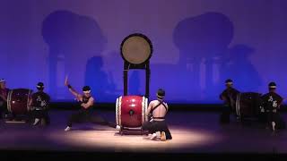 Taiko Drums Annakasogo HS Taiko Team Performs Miyake at Sending Party Feb 2 2024 [upl. by Asilak70]