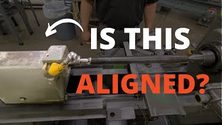 How to Align a Tailstock on a Manual Lathe [upl. by Ahsiuqat598]